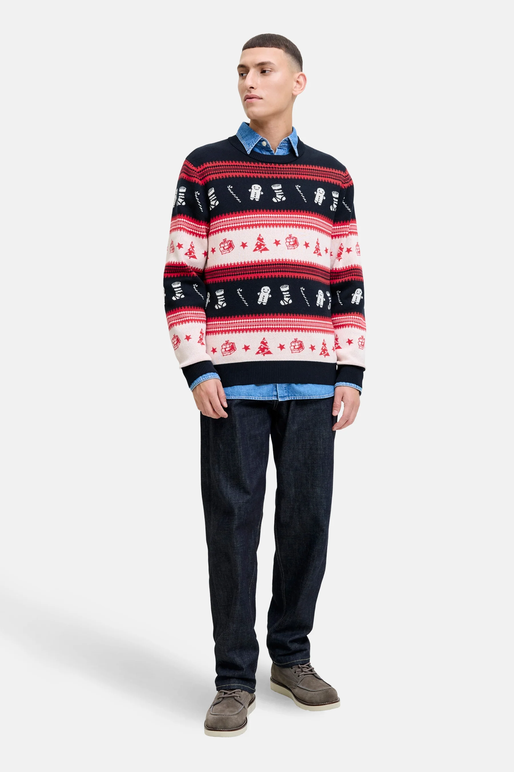 Pull met ronde hals - Multicolor - Image 2