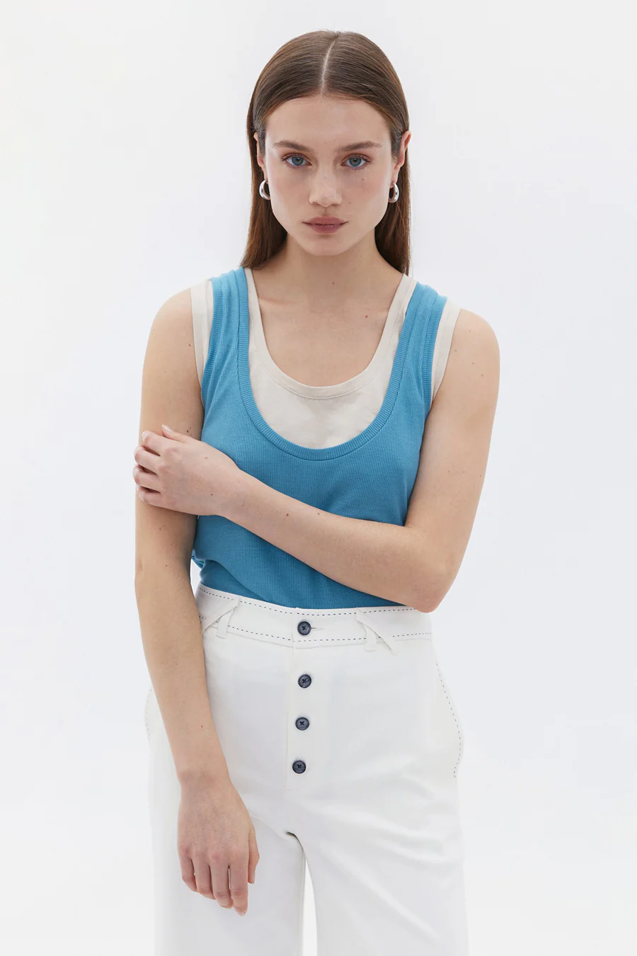 Tanktop - blauw