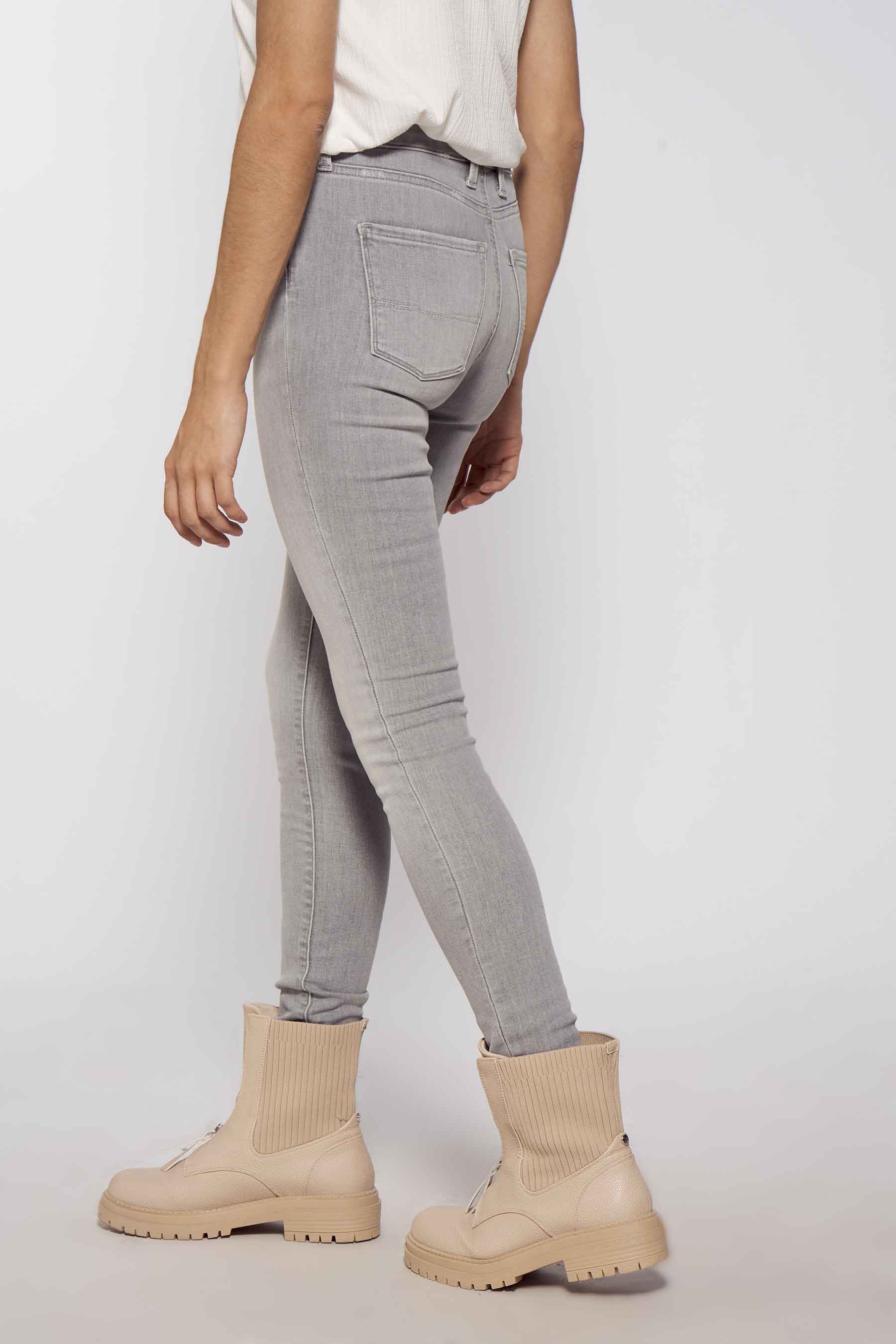 Skinny jeans - grijs - Image 3