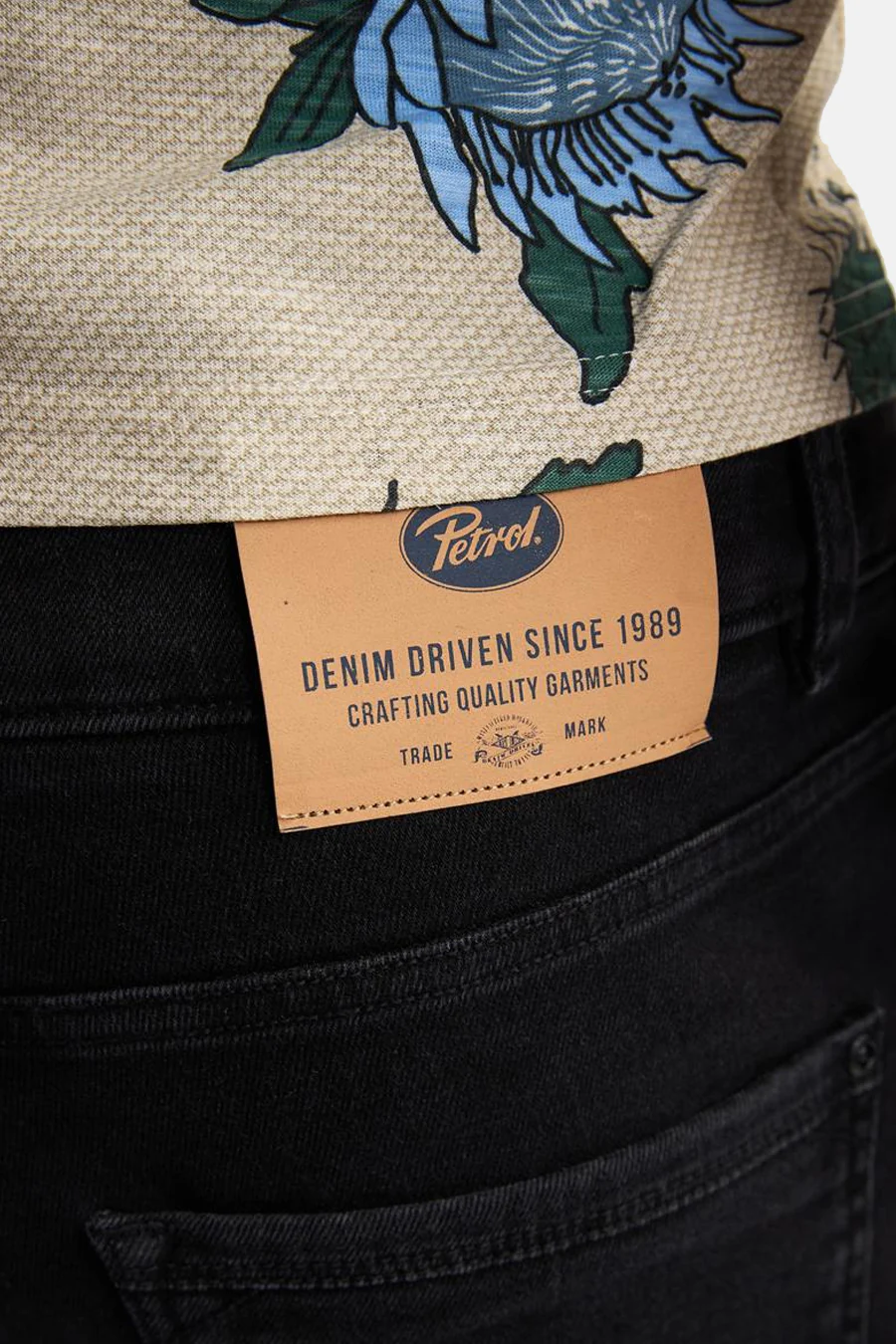 Cargoshort - black denim - Image 2