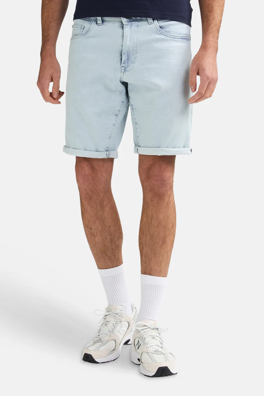 Cargoshort - Light blue denim