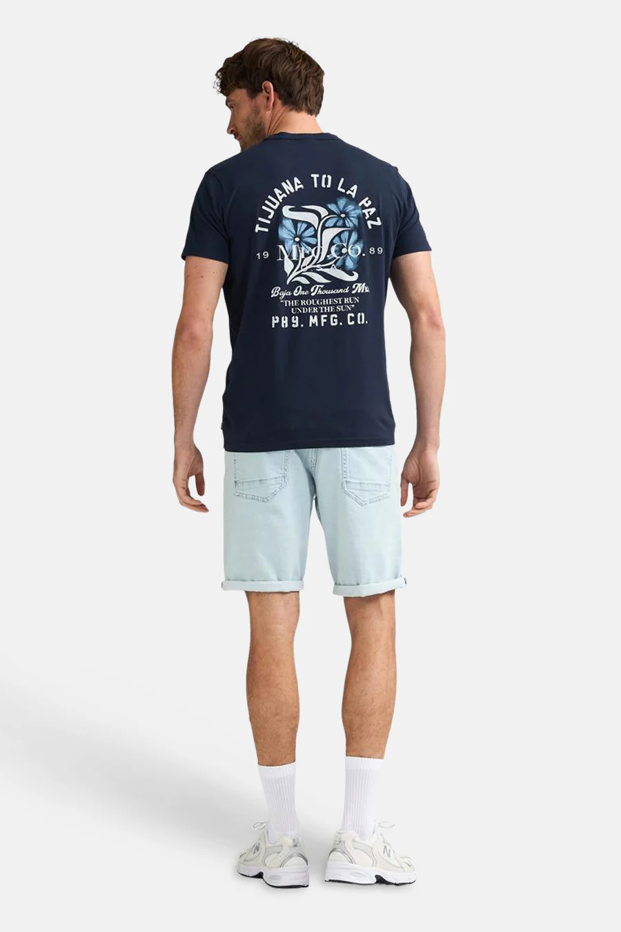 Cargoshort - Light blue denim - Image 3