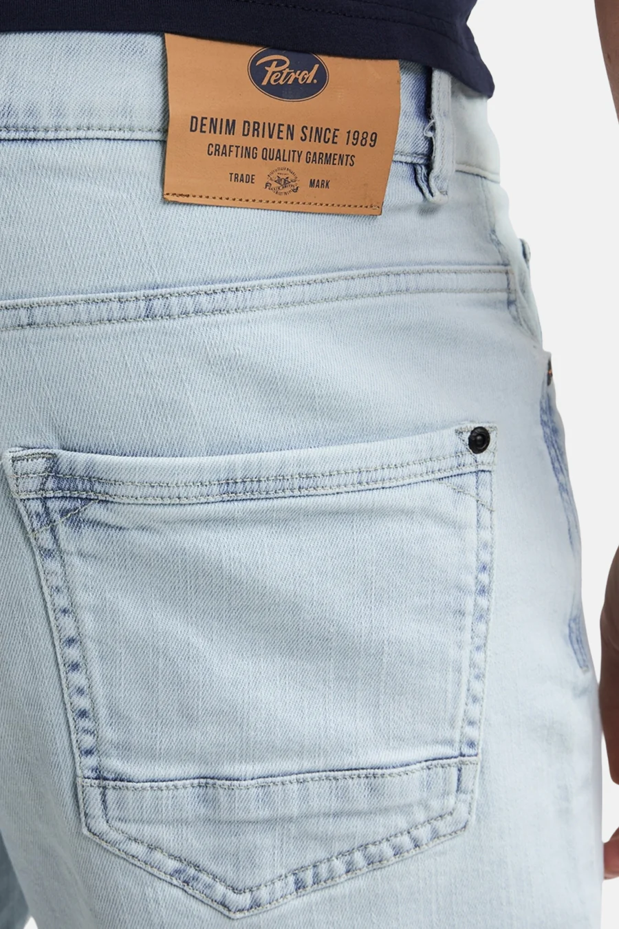 Cargoshort - Light blue denim - Image 4