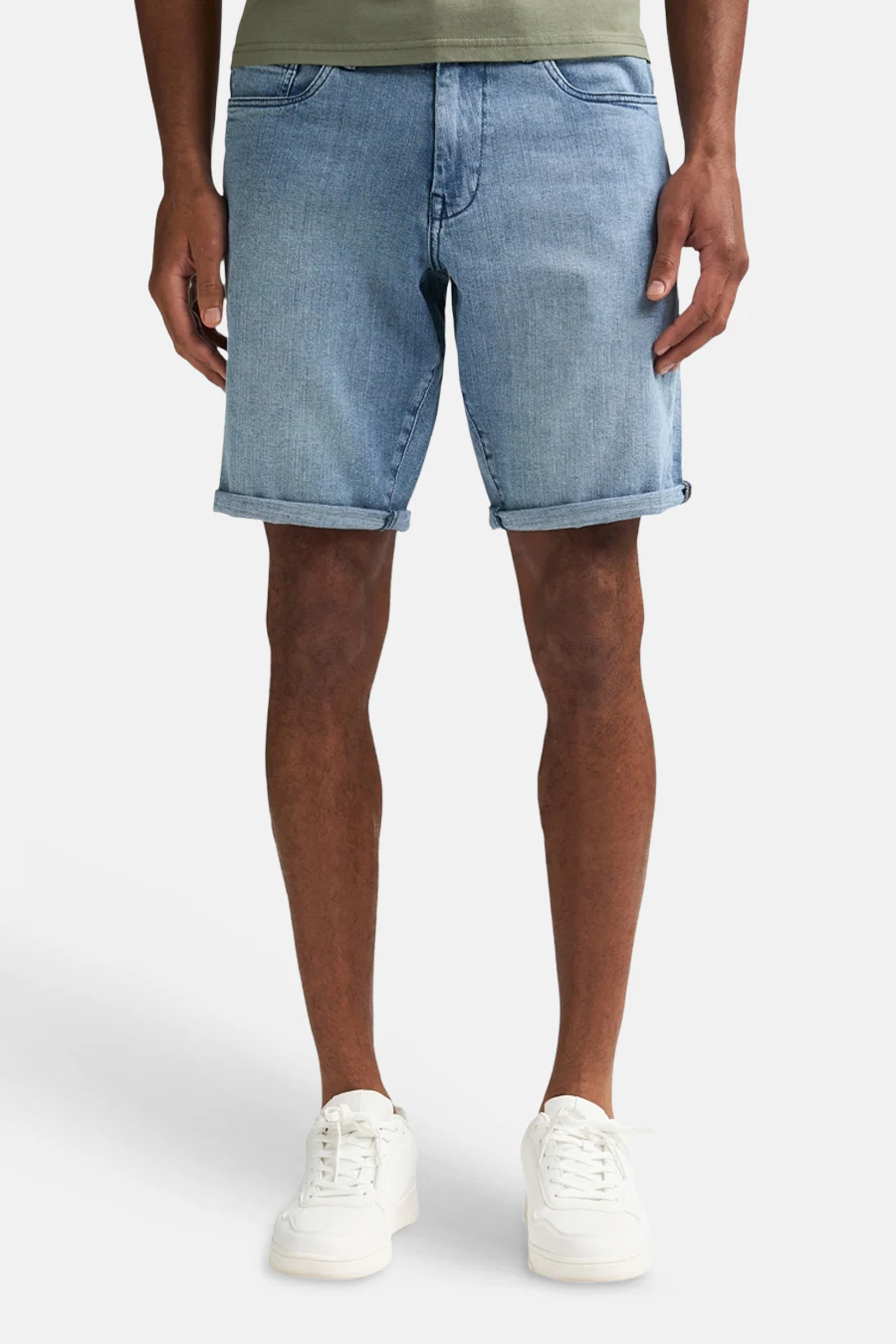 Cargoshort - Light blue denim