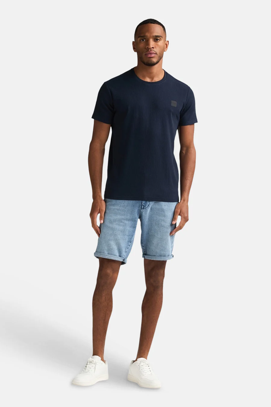 Cargoshort - Light blue denim - Image 2