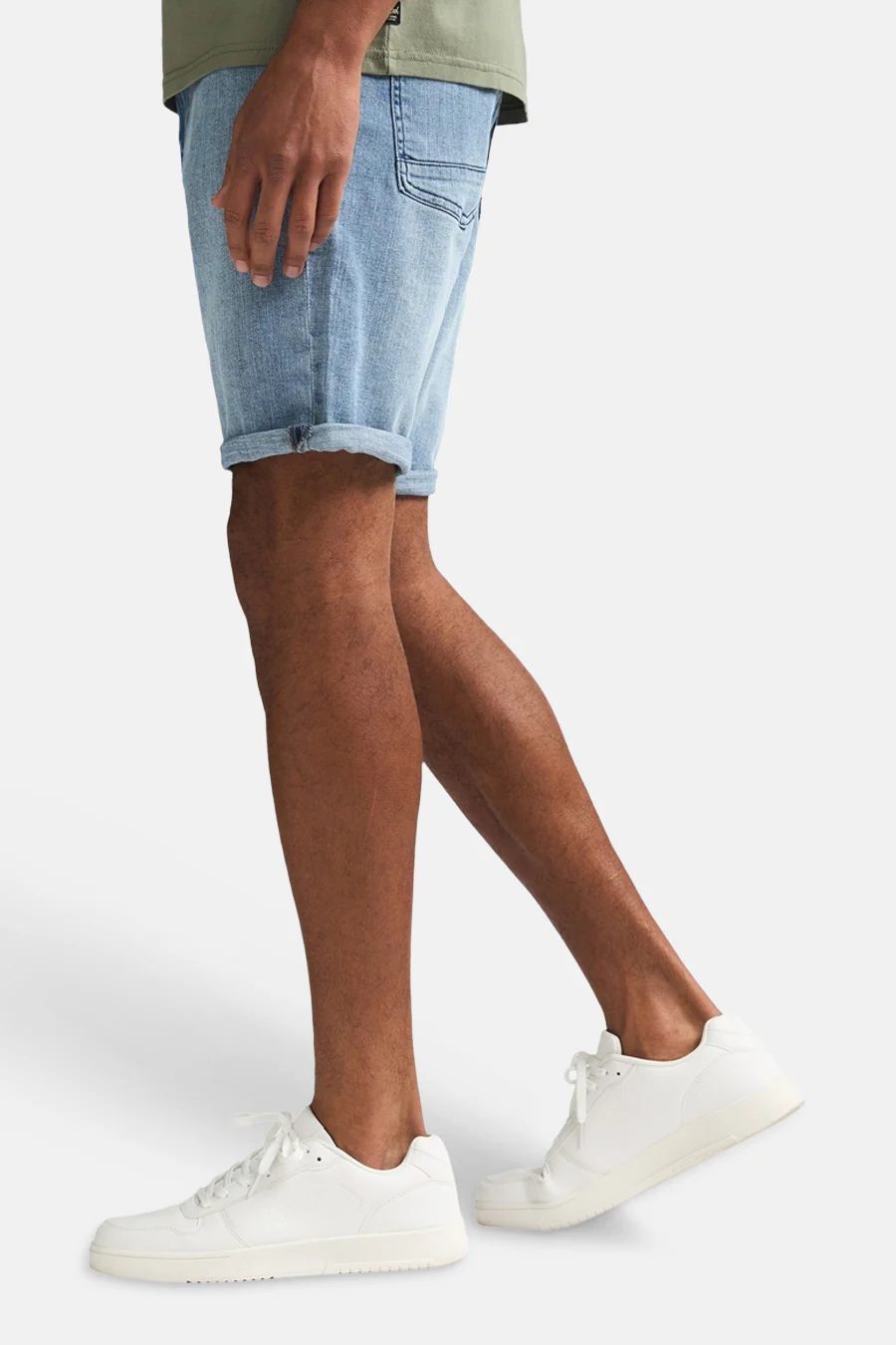 Cargoshort - Light blue denim - Image 5