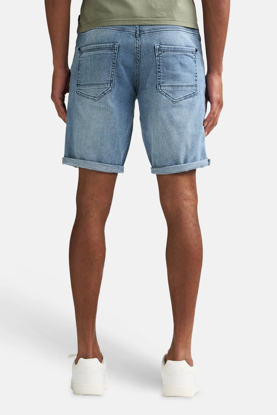 Cargoshort - Light blue denim - Image 6