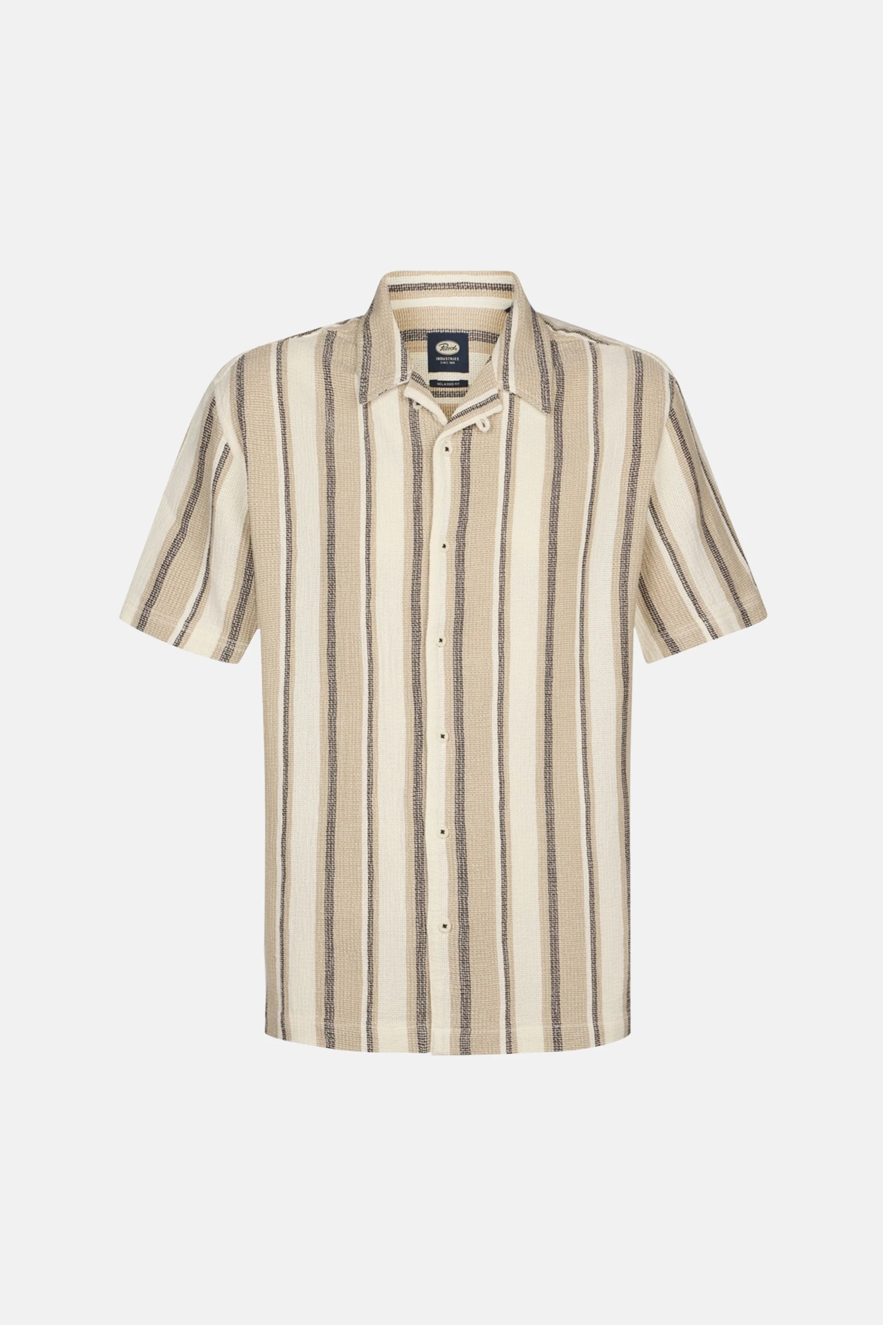 Hemd met korte mouwen - beige - Image 8