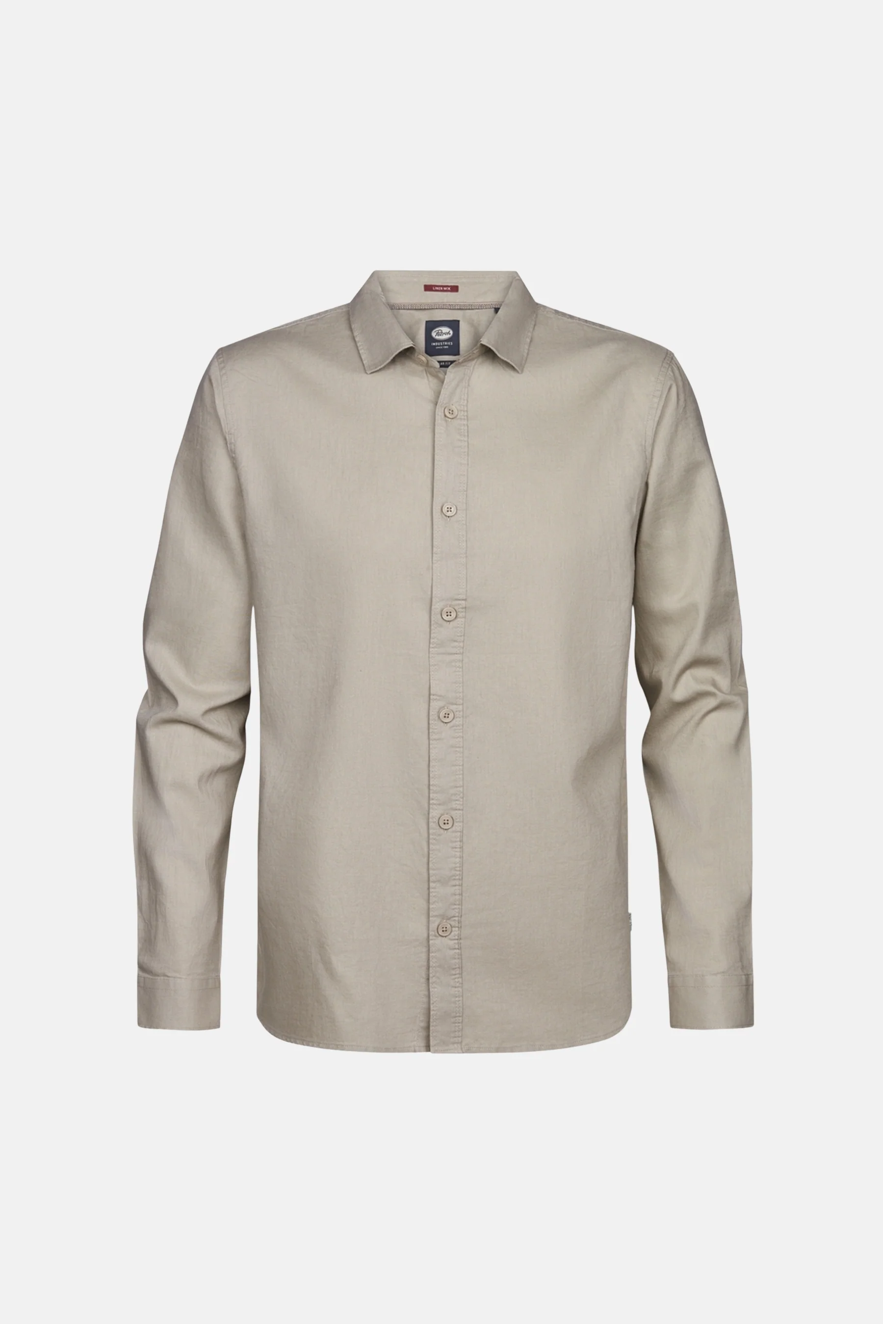 Hemd met lange mouwen - beige