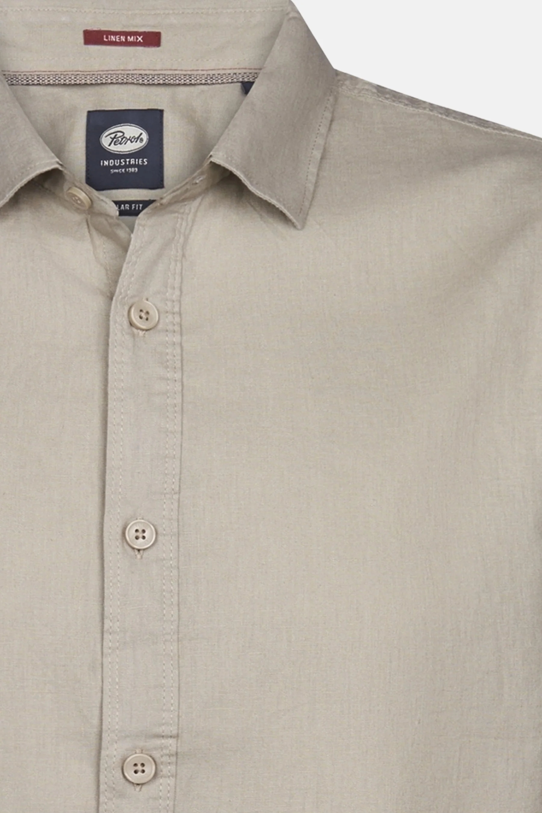 Hemd met lange mouwen - beige - Image 3