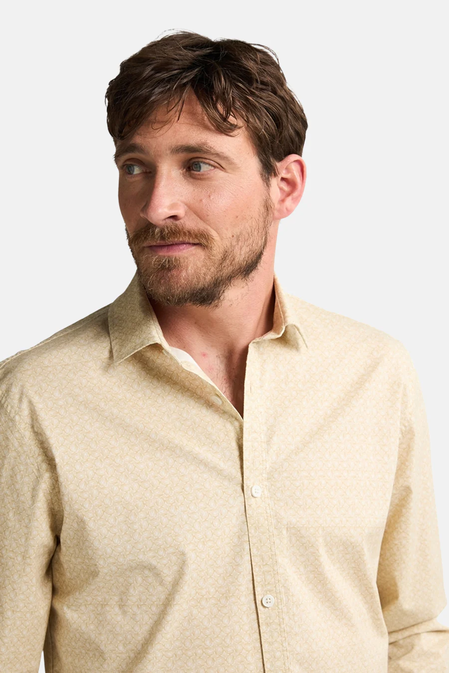 Hemd met lange mouwen - beige - Image 8