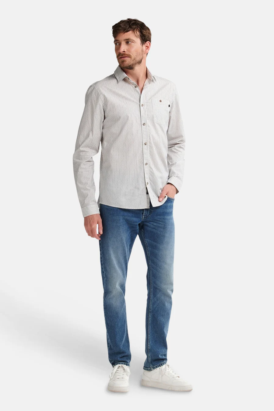 Hemd met lange mouwen - Blauw - Image 2
