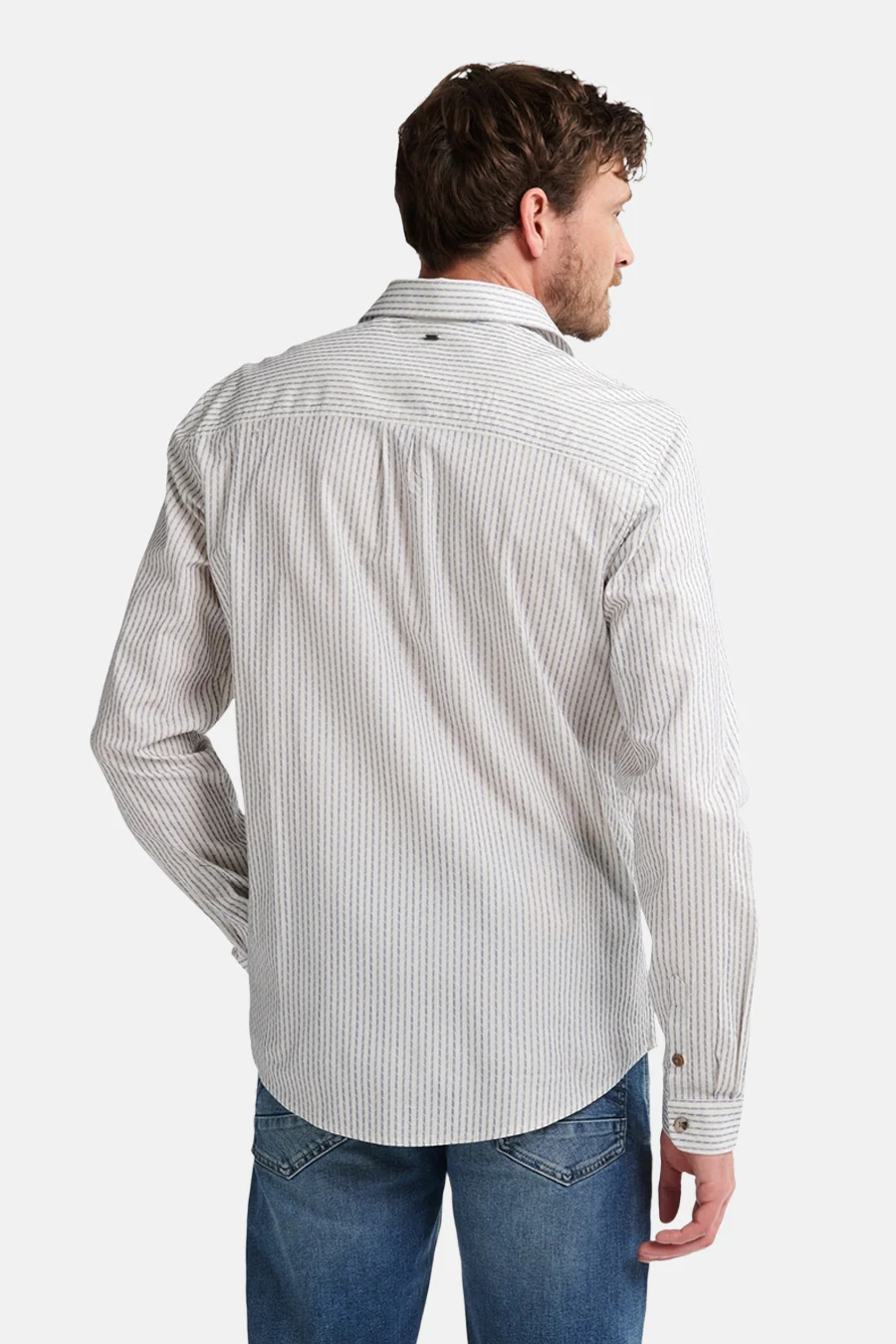 Hemd met lange mouwen - Blauw - Image 7