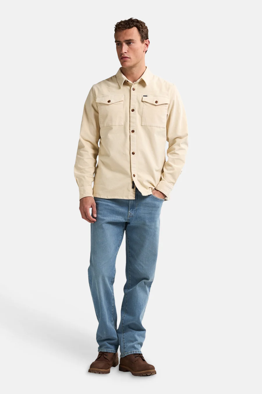 Hemd (lange mouwen) beige - Petrol Industries® - Image 2