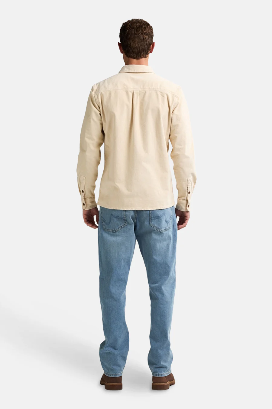 Hemd (lange mouwen) beige - Petrol Industries® - Image 3