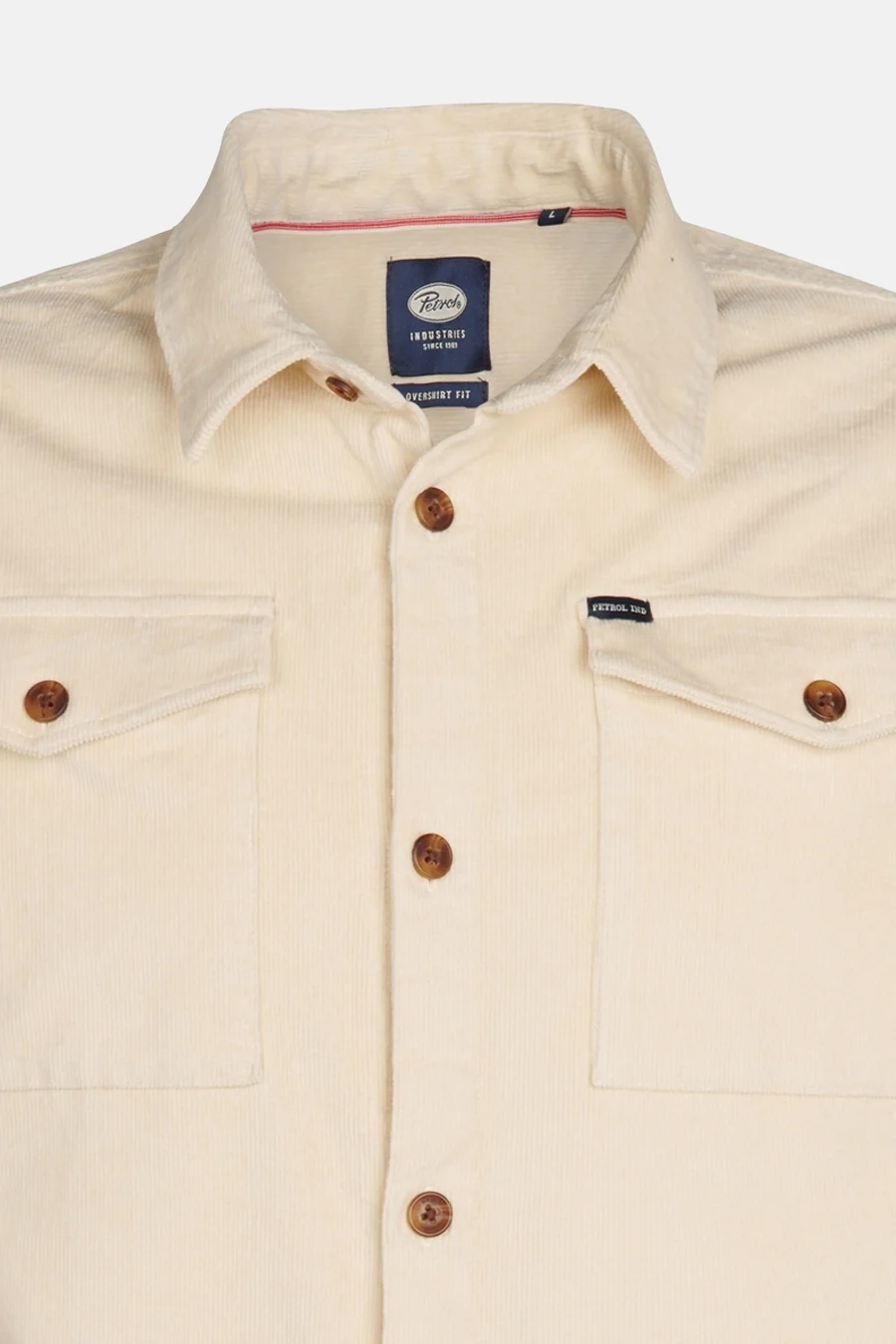 Hemd (lange mouwen) beige - Petrol Industries® - Image 5