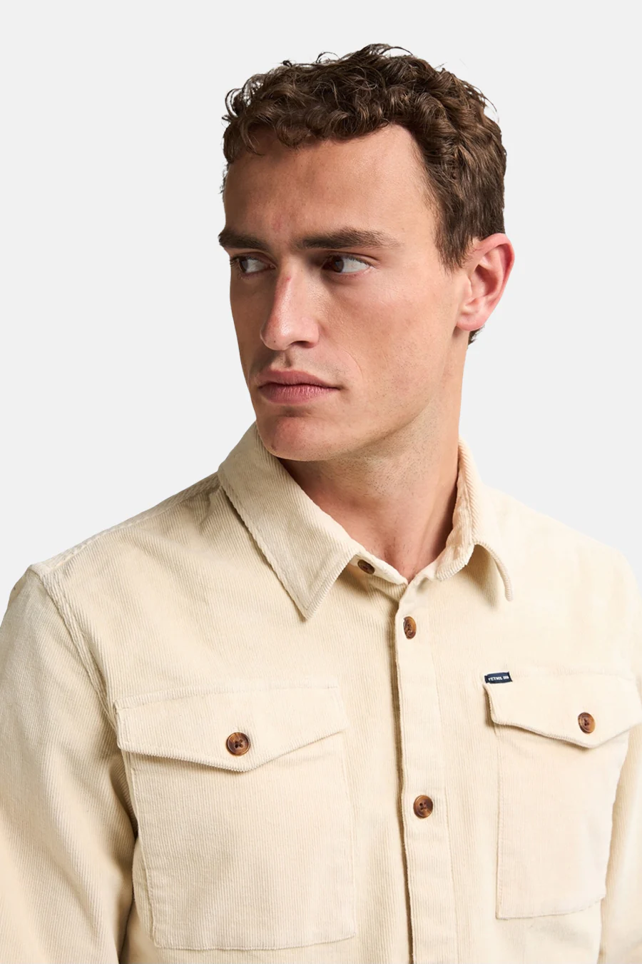 Hemd (lange mouwen) beige - Petrol Industries® - Image 8