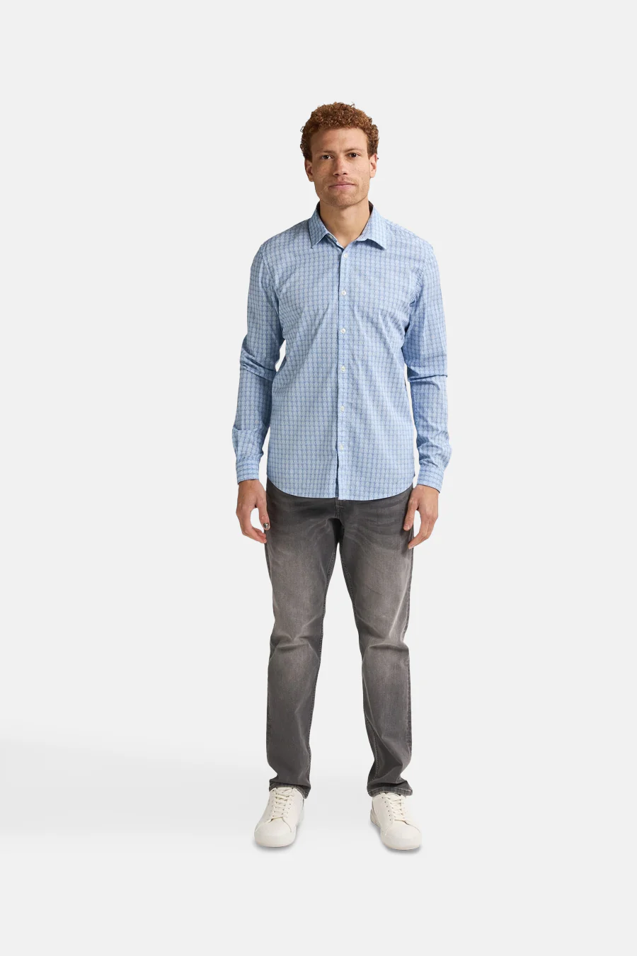Hemd met lange mouwen - blauw - Image 2