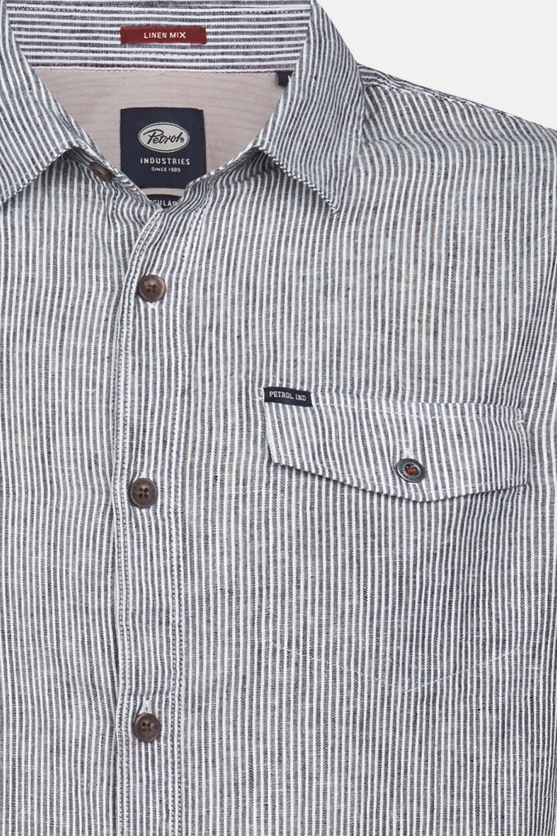 Hemd met lange mouwen - blauw