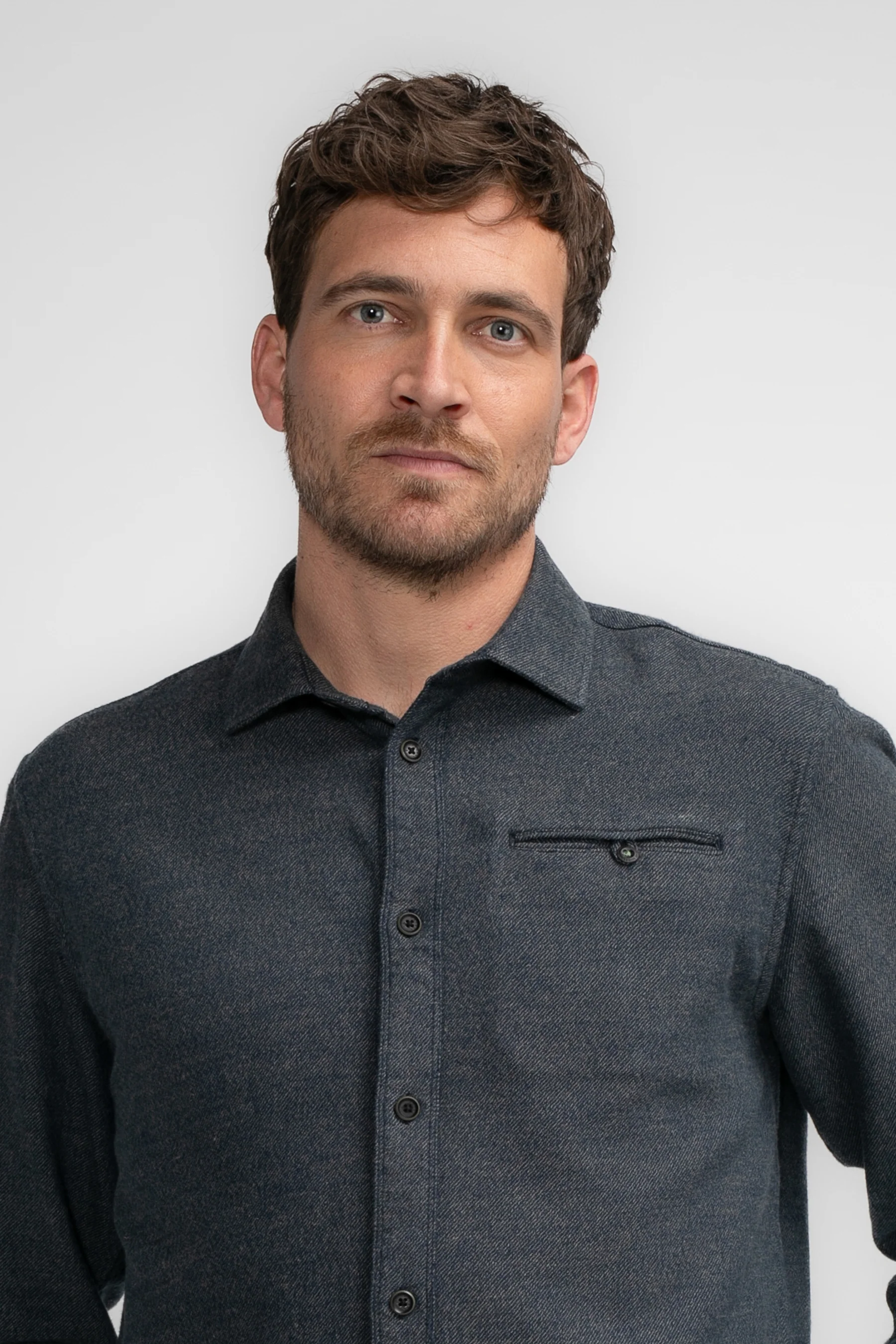 Hemd met lange mouwen - blauw - Image 6