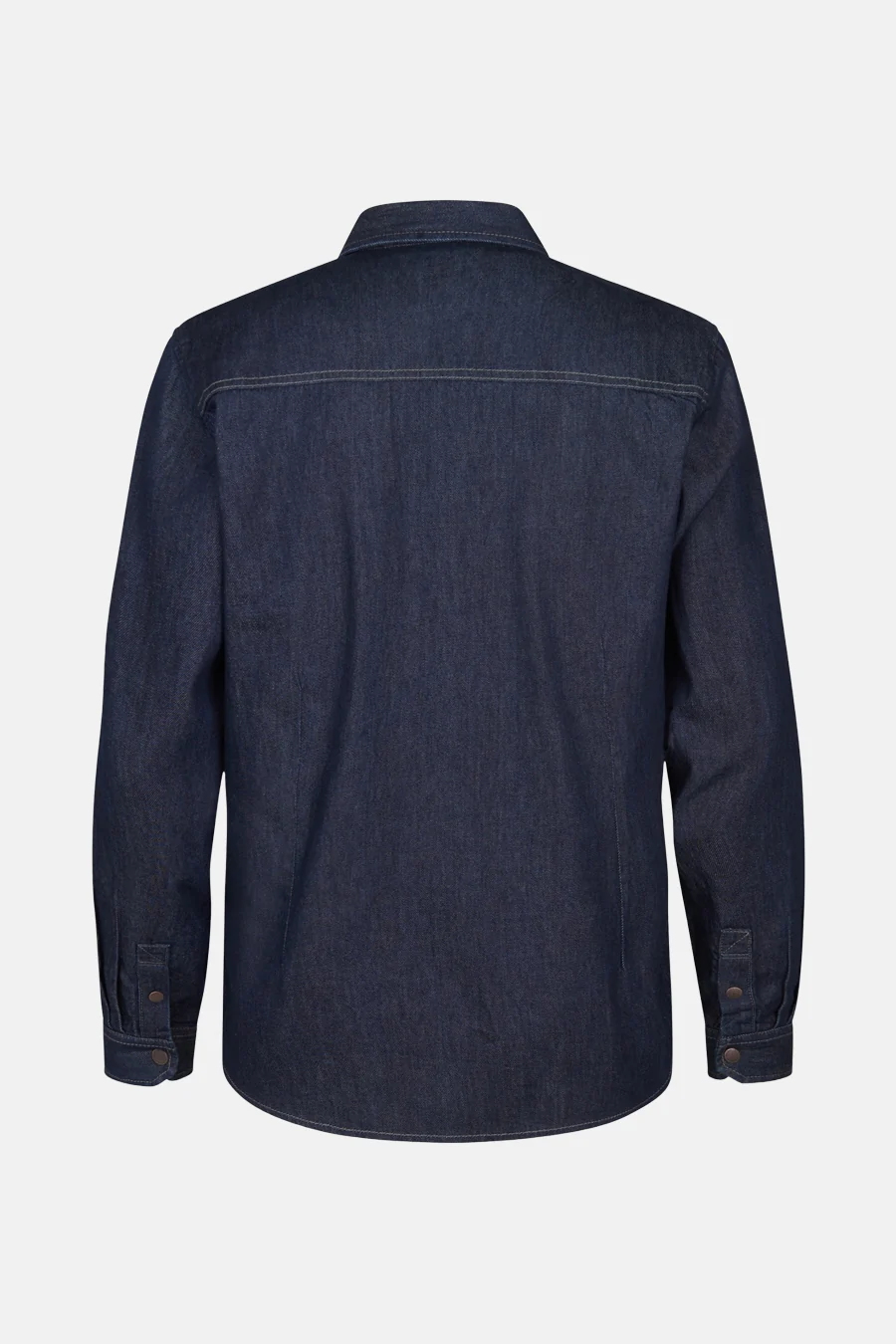 Hemd met lange mouwen - Dark blue denim - Image 10