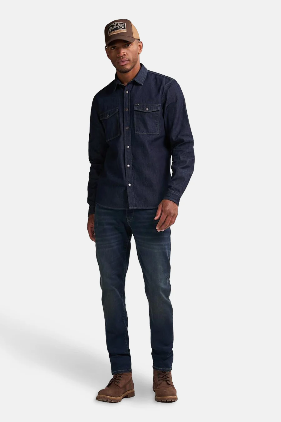 Hemd met lange mouwen - Dark blue denim - Image 2