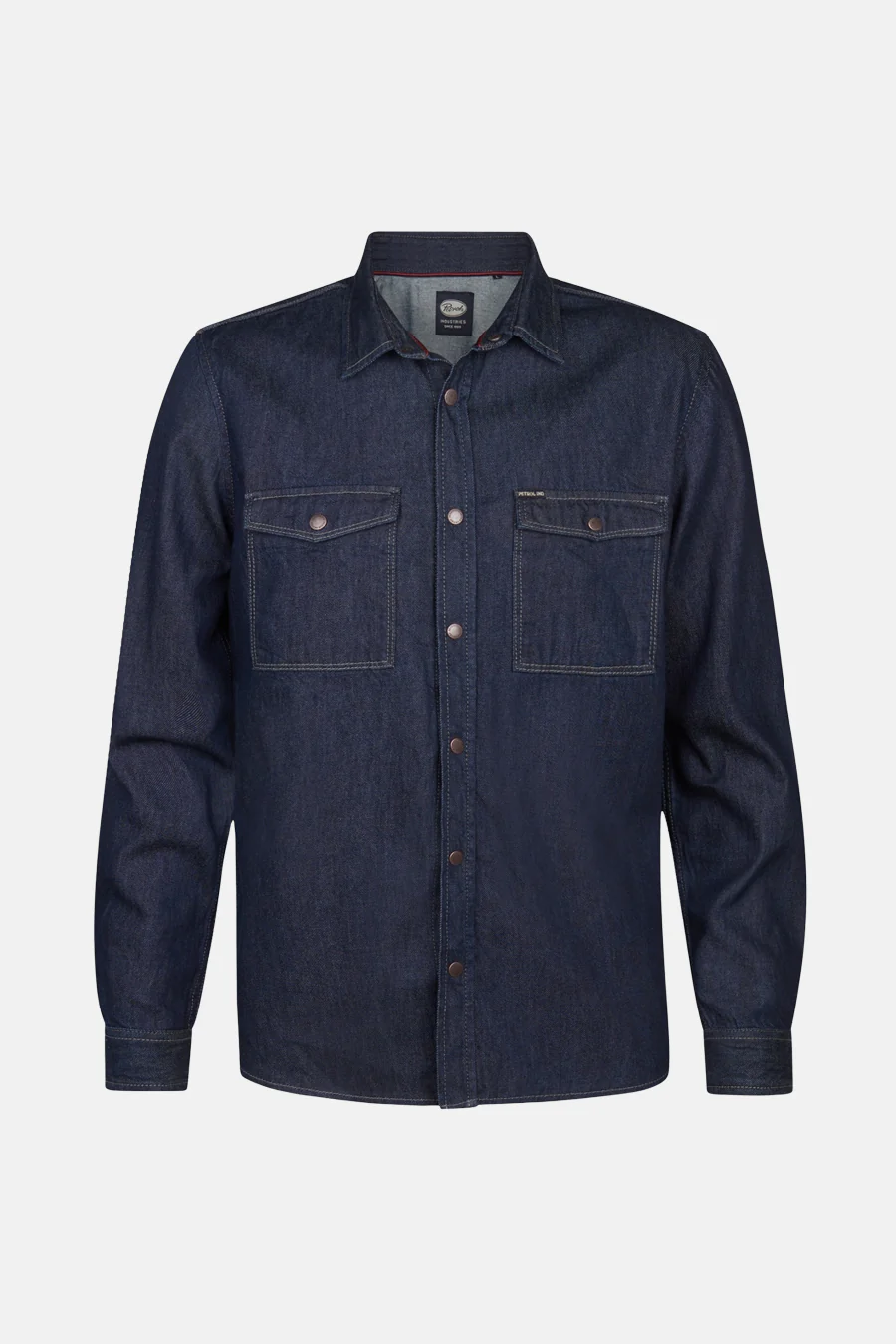 Hemd met lange mouwen - Dark blue denim - Image 9