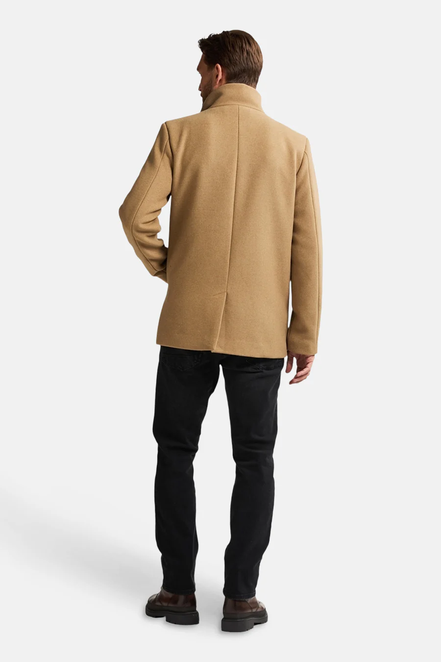 Lange jas - beige - Image 3