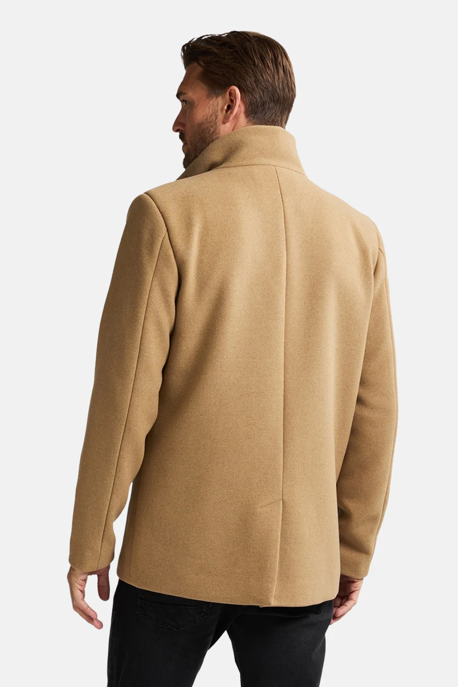 Lange jas - beige - Image 7
