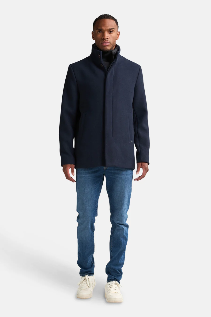 Lange jas - blauw - Image 2