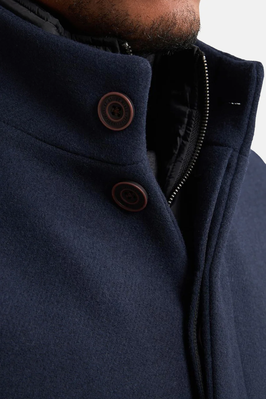 Lange jas - blauw - Image 4