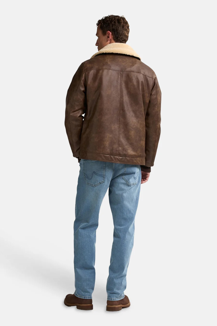 Korte jas - bruin - Image 3