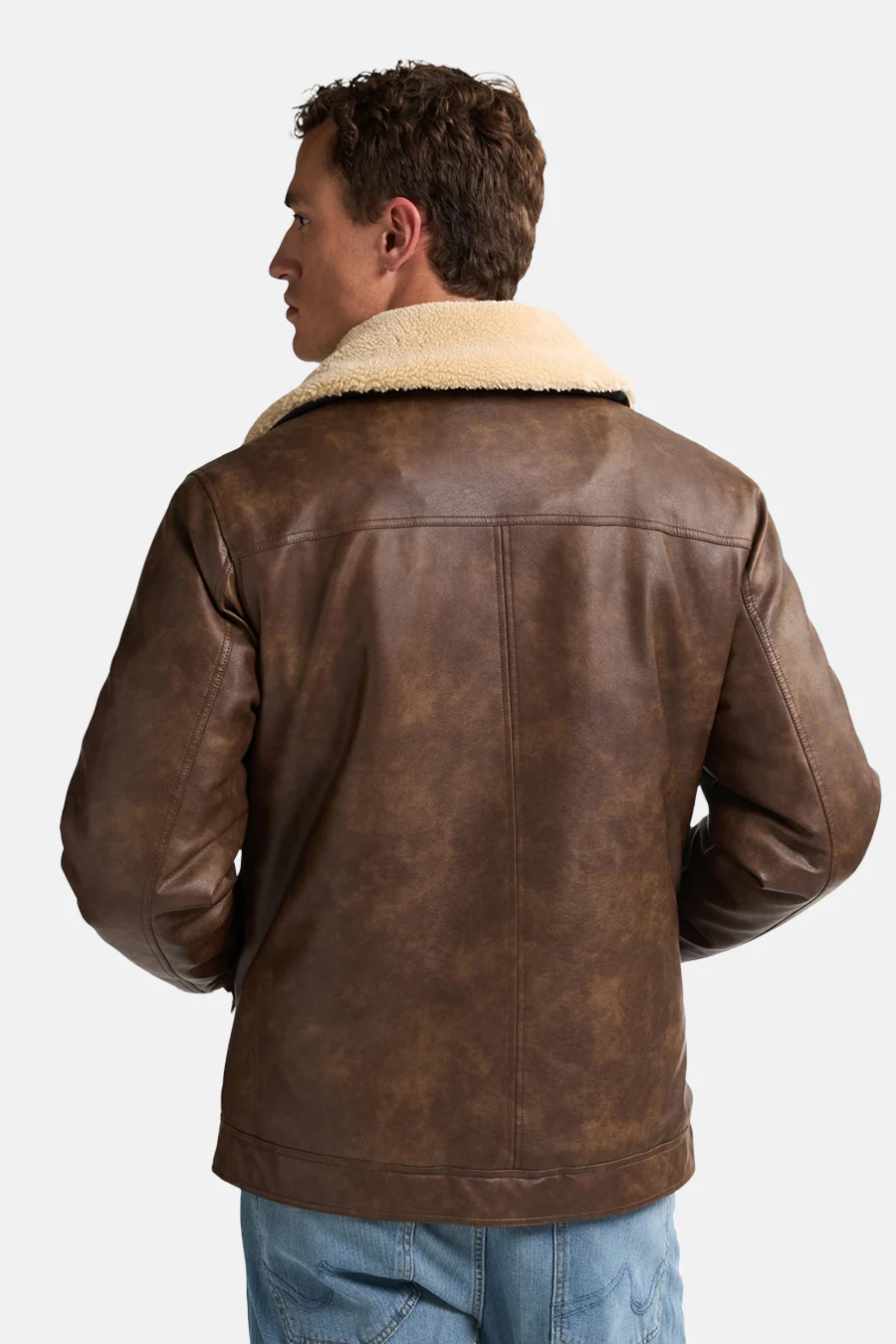 Korte jas - bruin - Image 7