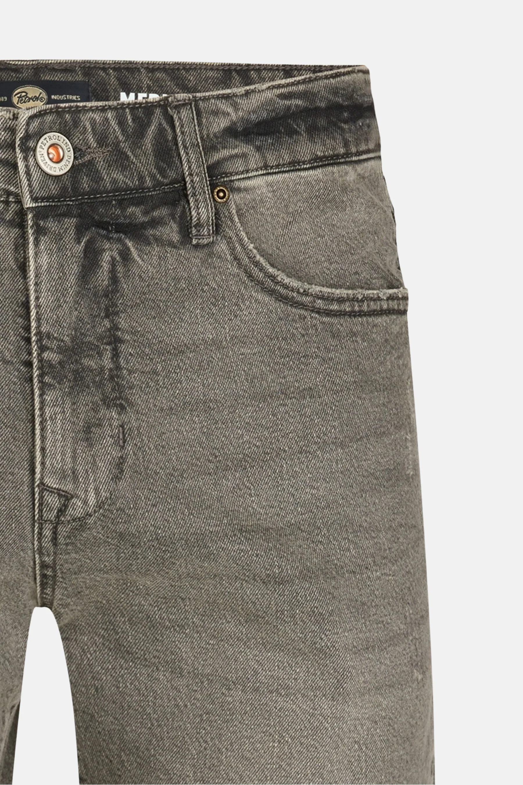 Short - Mid grey denim - Image 4