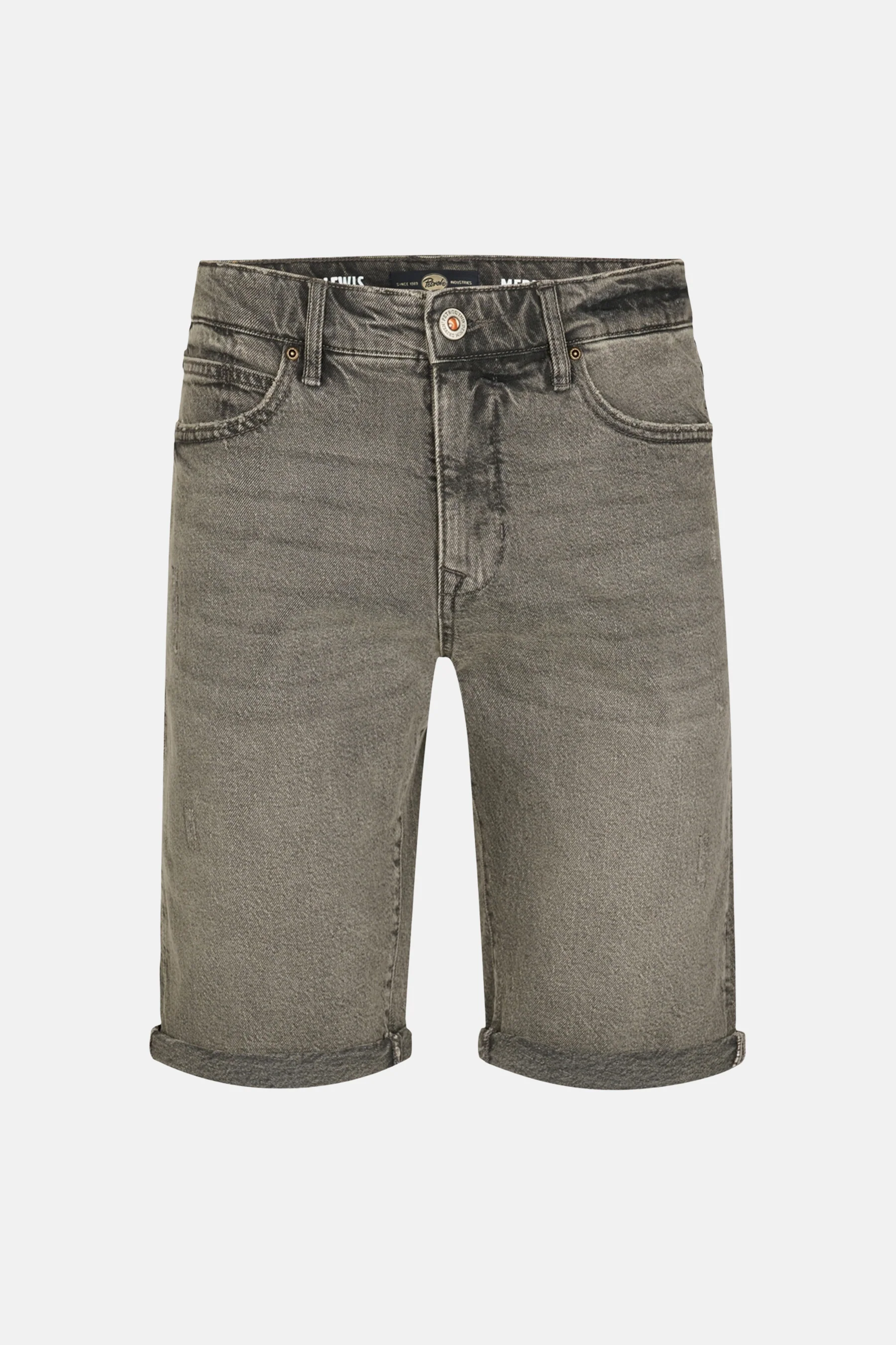 Short - Mid grey denim - Image 5