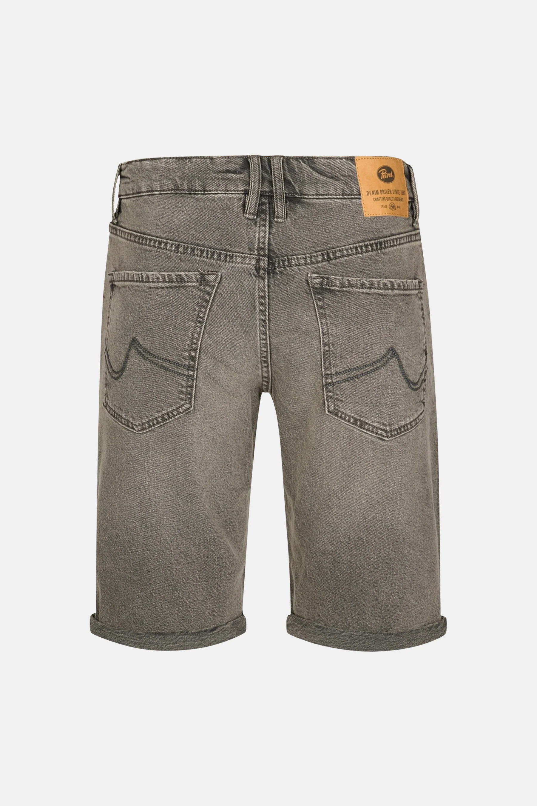 Short - Mid grey denim - Image 6