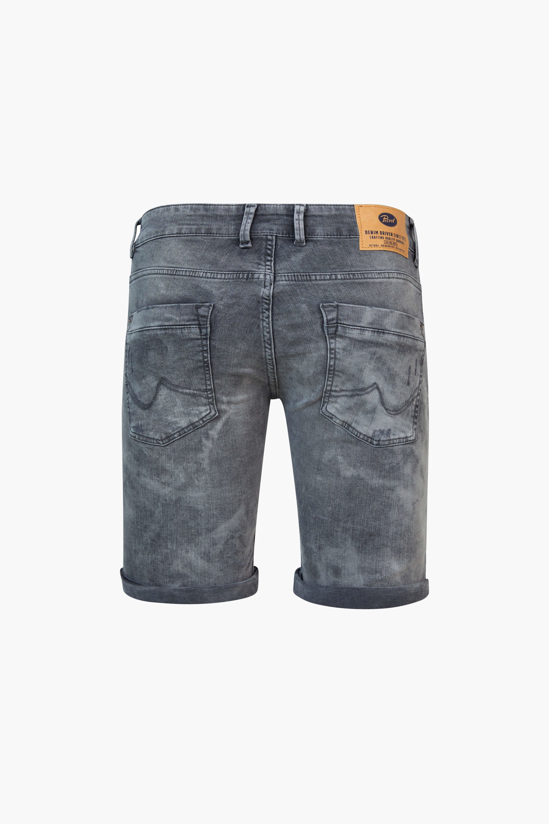 Short - dark blue denim - Image 9