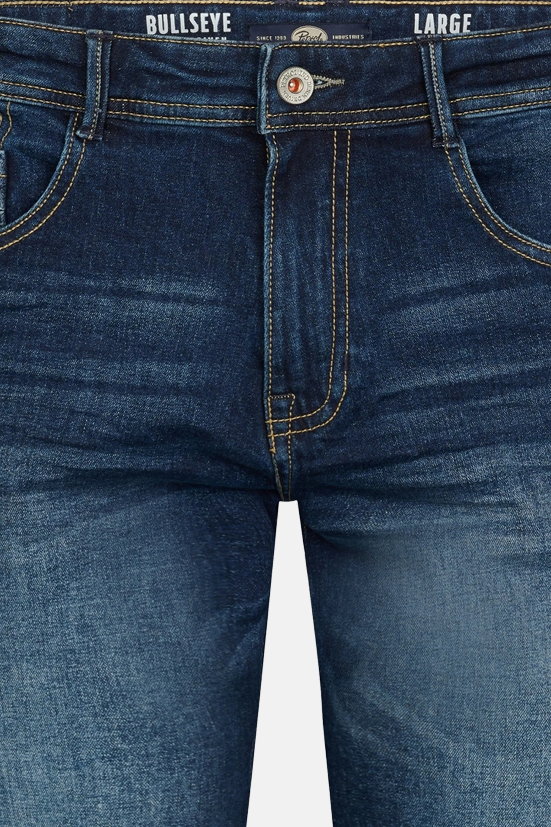 Short - dark blue denim - Image 3