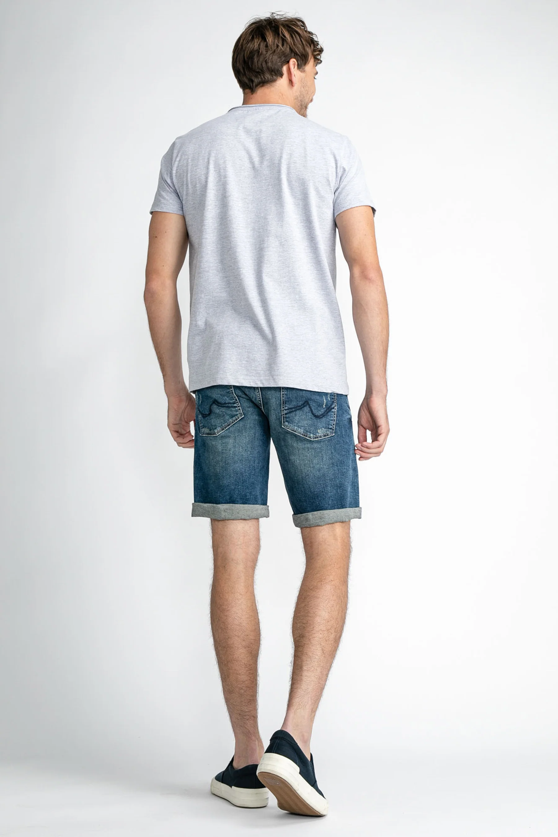 Short - denim - Image 3
