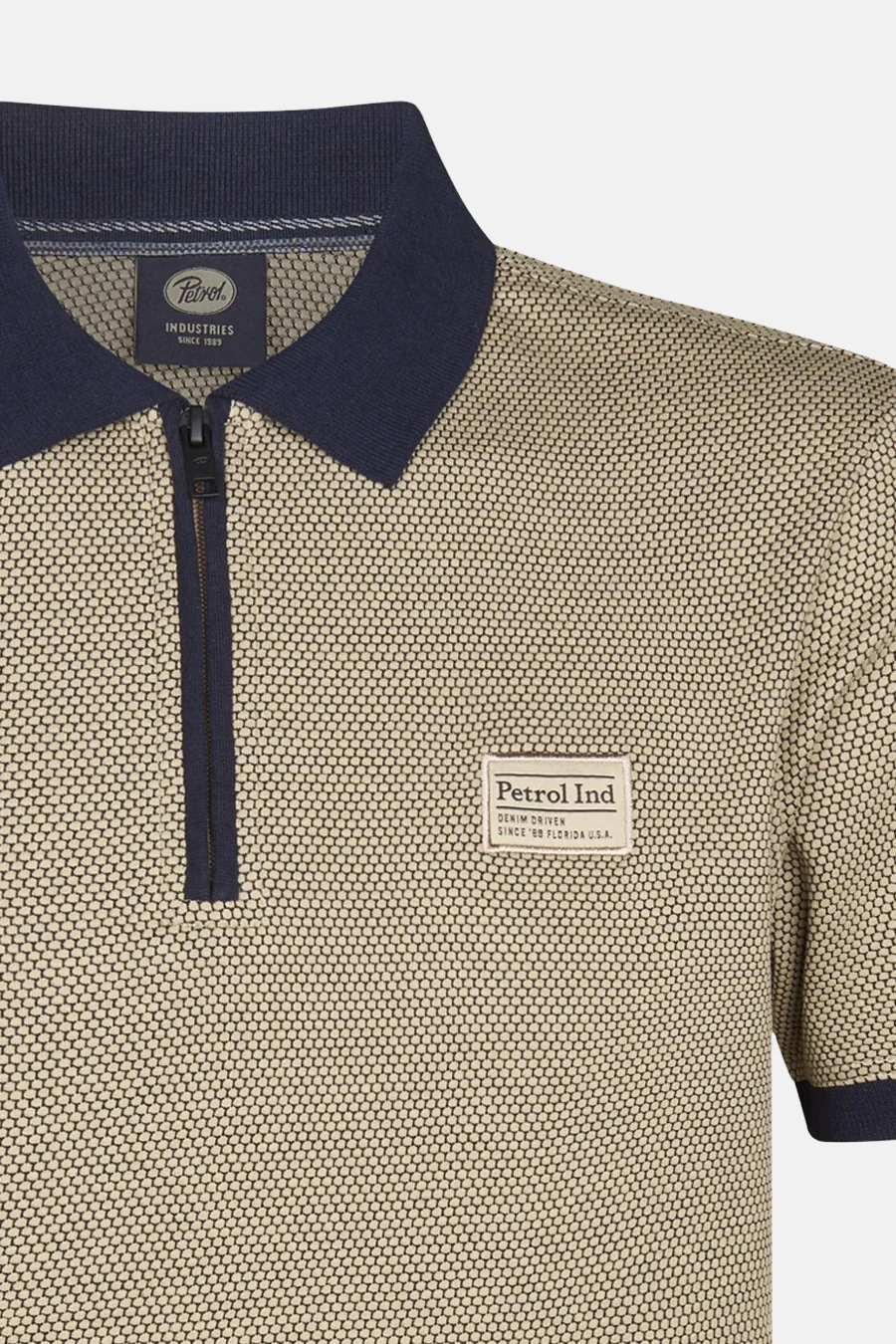 Polo met korte mouwen - beige - Image 2