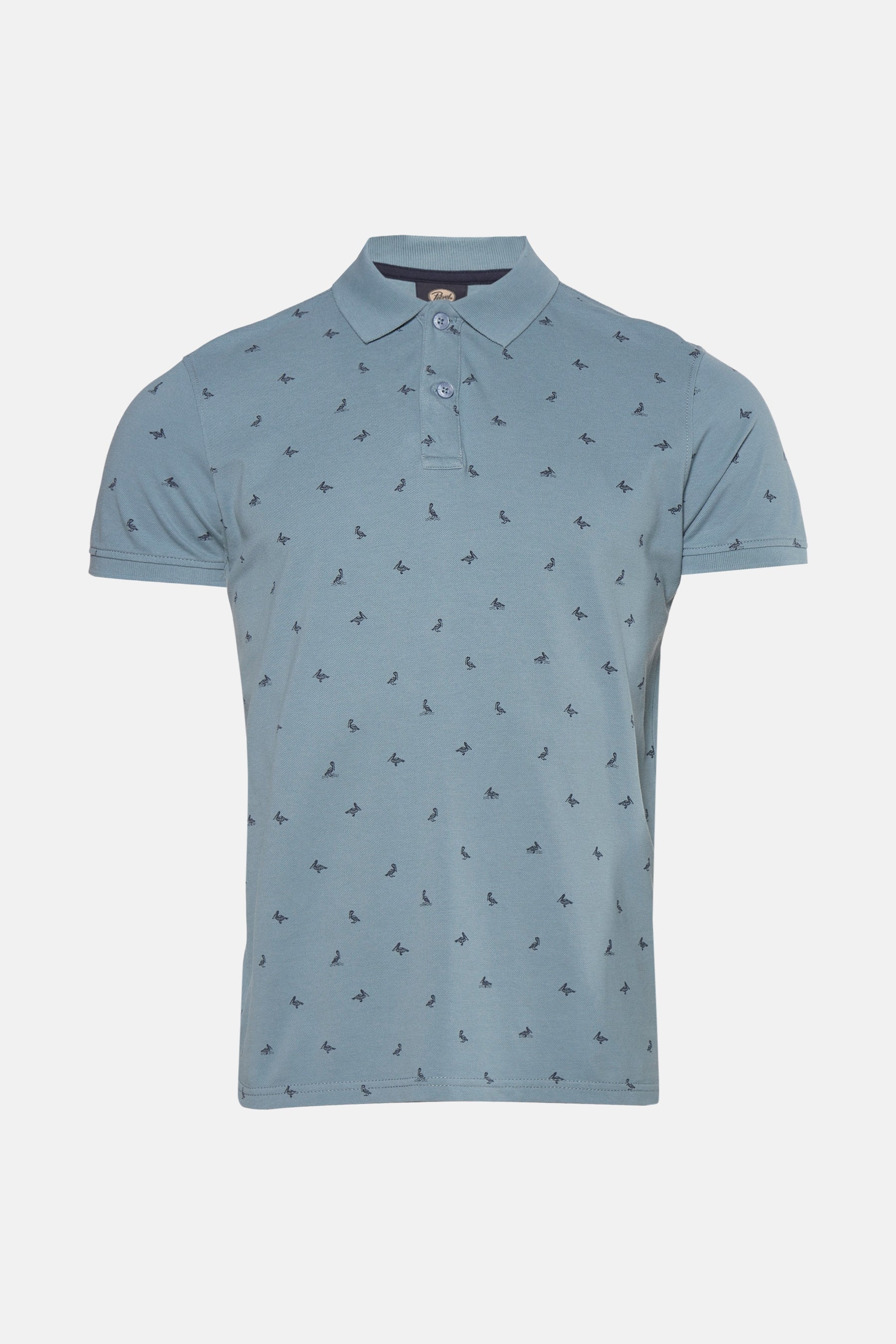Polo met korte mouwen - blauw