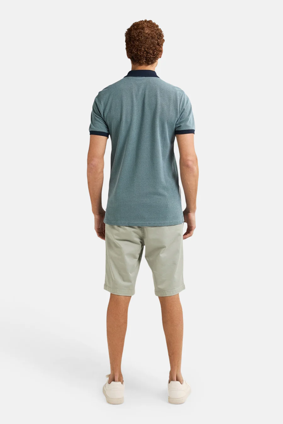 Polo met korte mouwen - blauw - Image 3