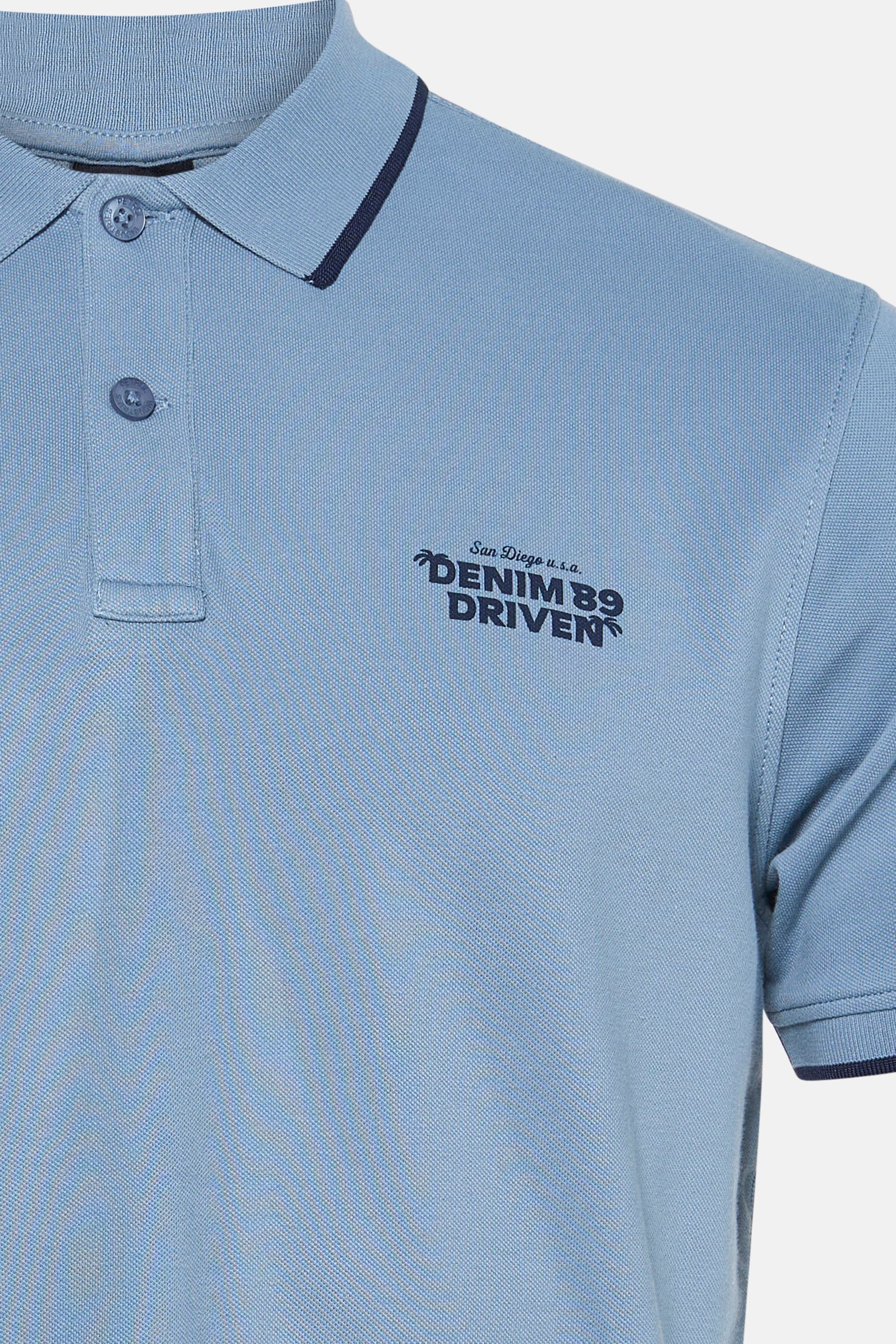 Polo met korte mouwen - blauw - Image 5