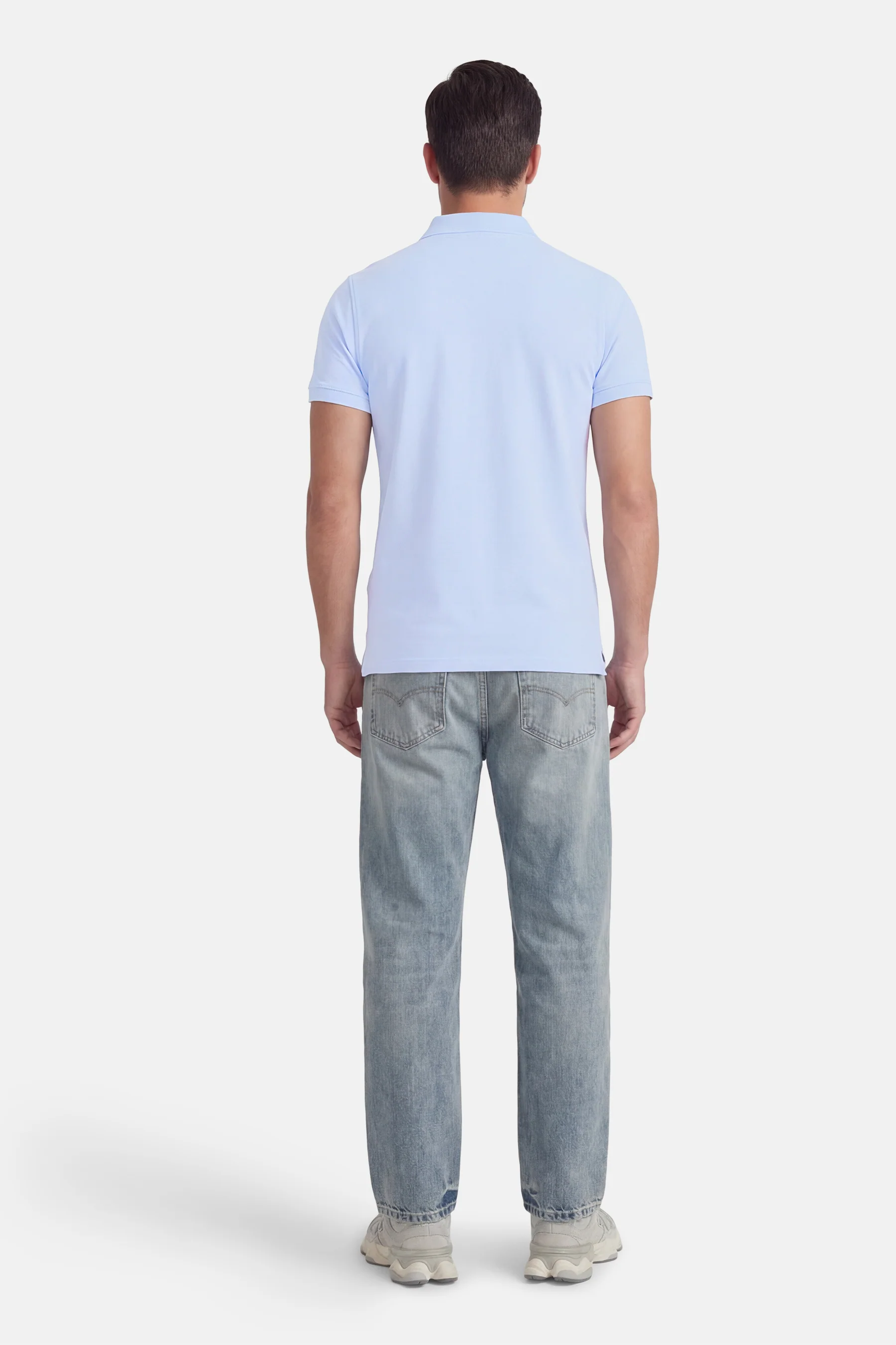 Polo met korte mouwen - blauw - Image 4