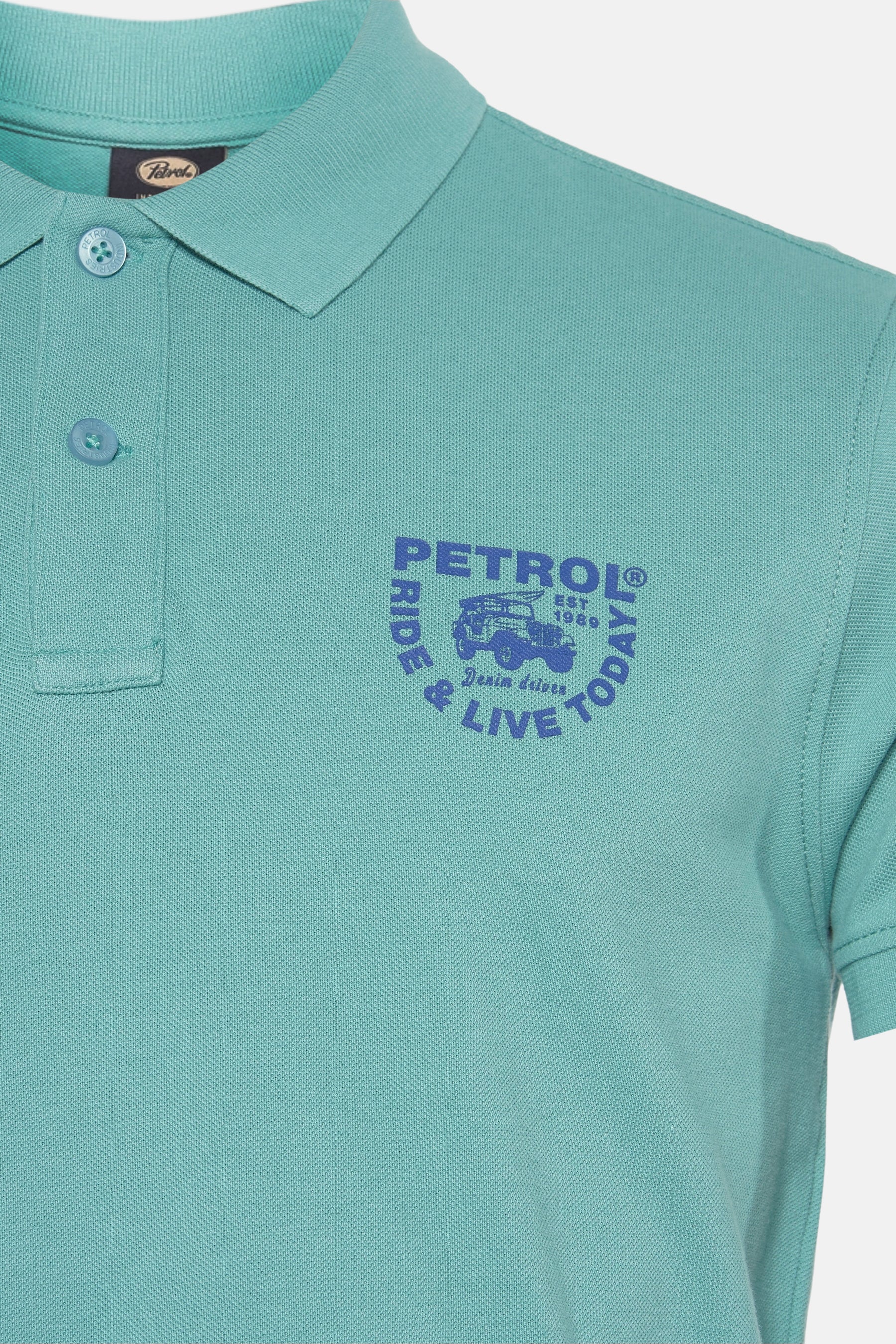 Polo met korte mouwen - Blauw - Image 3