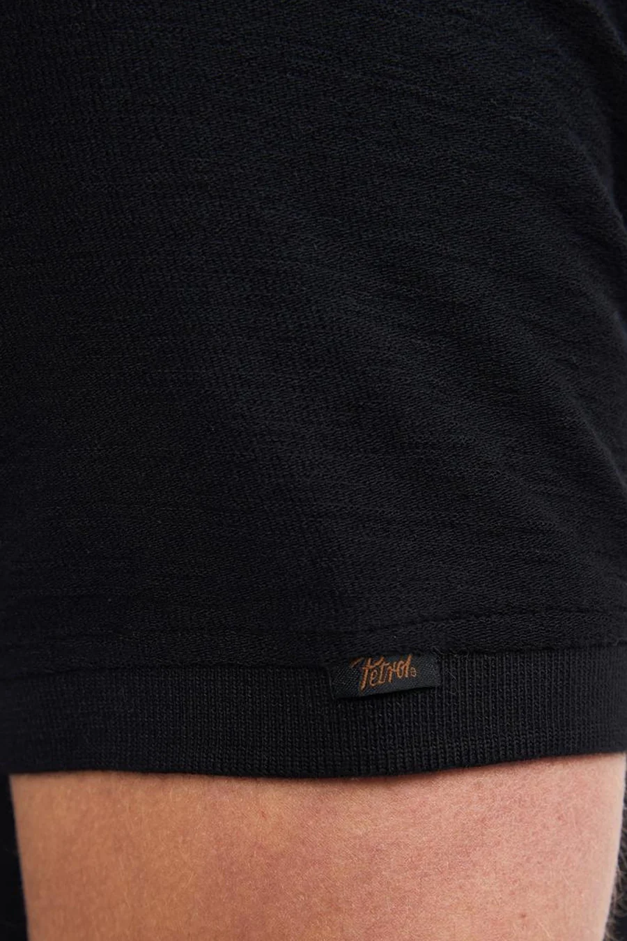 Polo met korte mouwen - zwart - Image 6