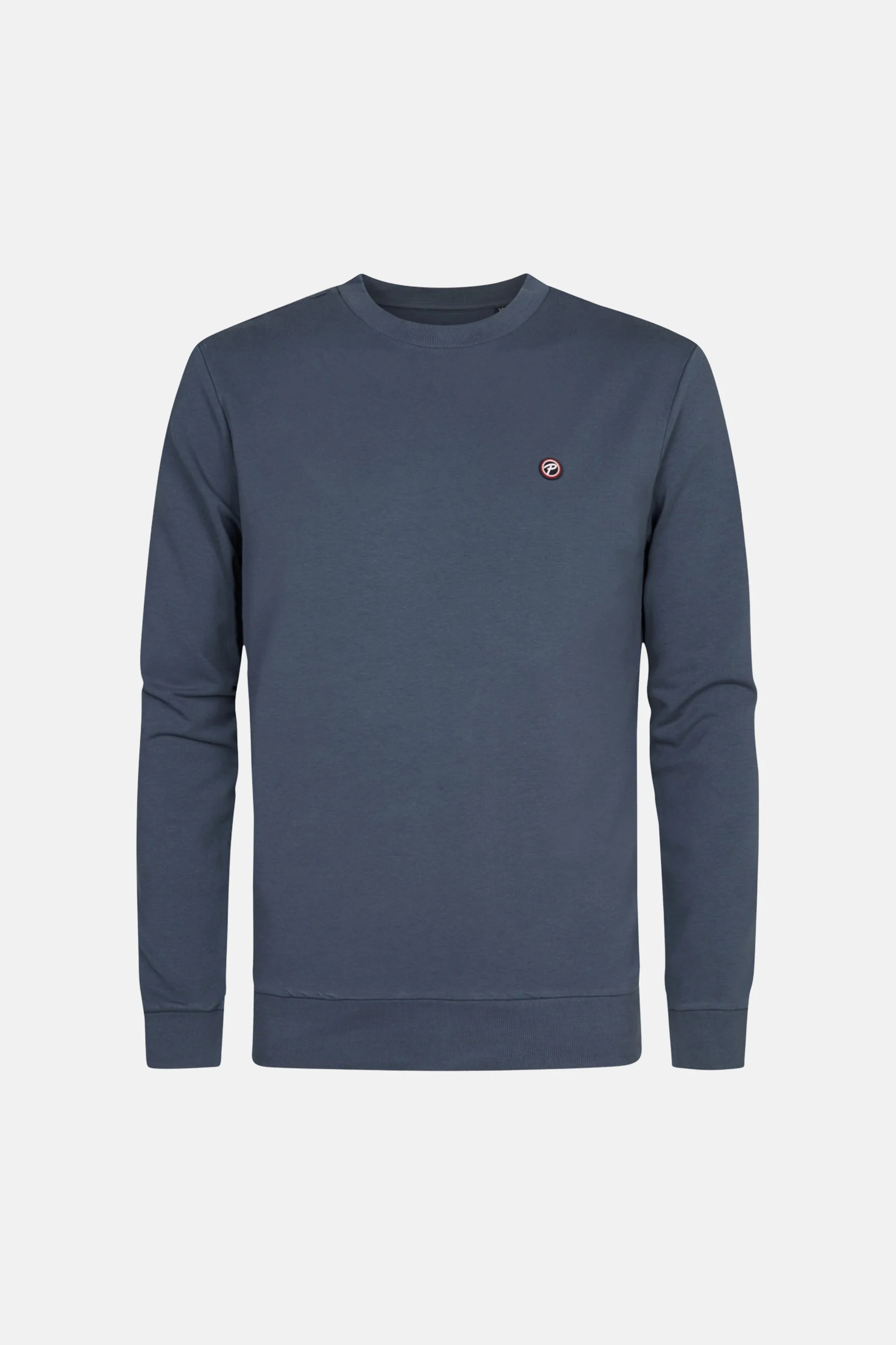 Sweater met ronde hals blauw - Petrol IndustriesĀ®