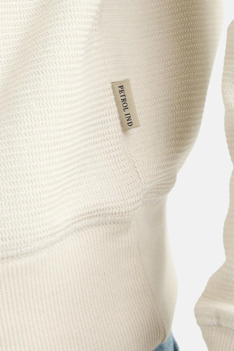 Sweater met ronde hals ecru - Petrol Industries® - Image 5