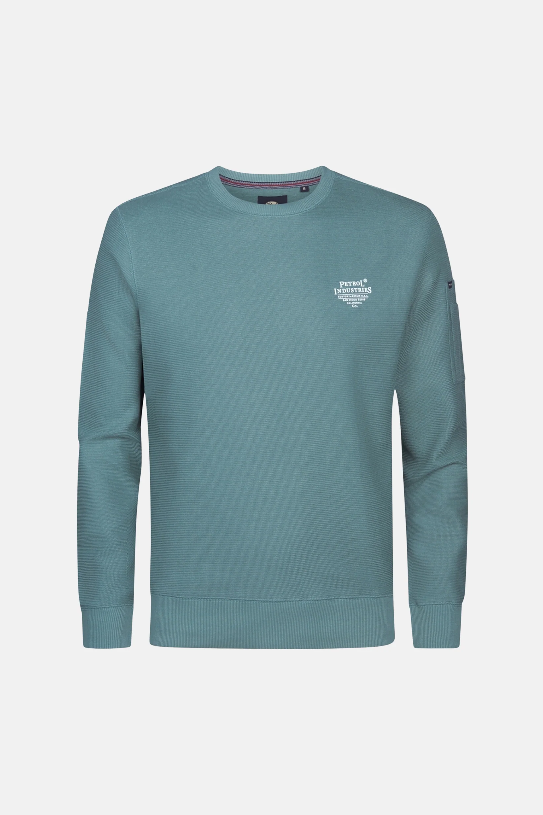 Sweater met ronde hals groen - Petrol IndustriesĀ®
