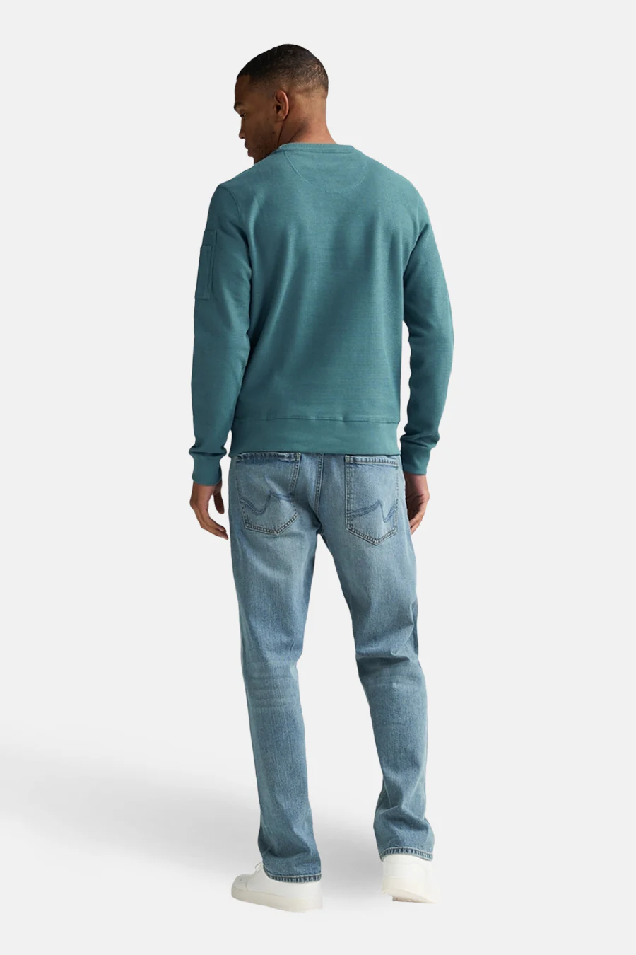 Sweater met ronde hals groen - Petrol IndustriesĀ® - Image 2